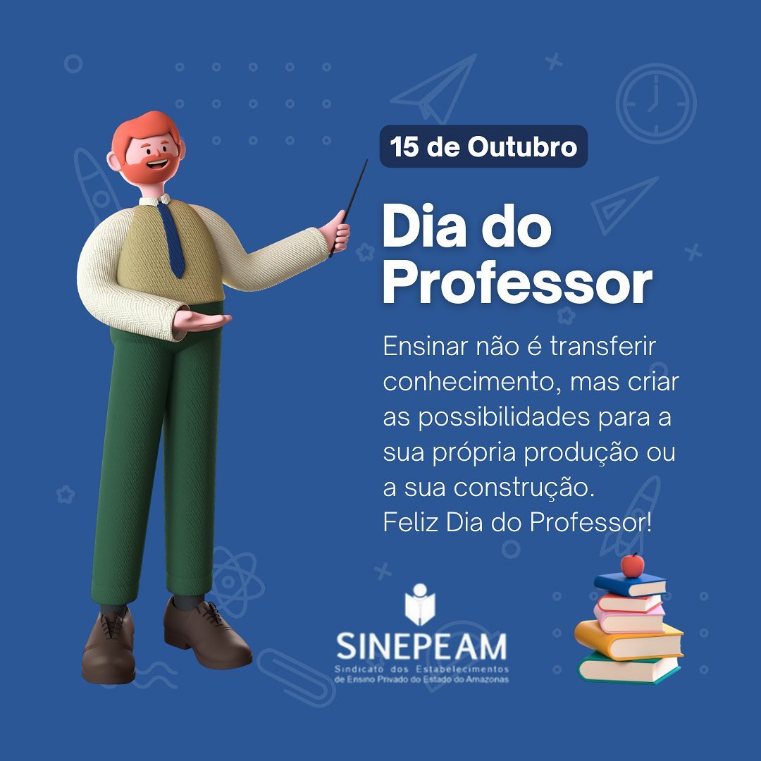 Sinepe-AM realiza promoção de Dia dos Professores