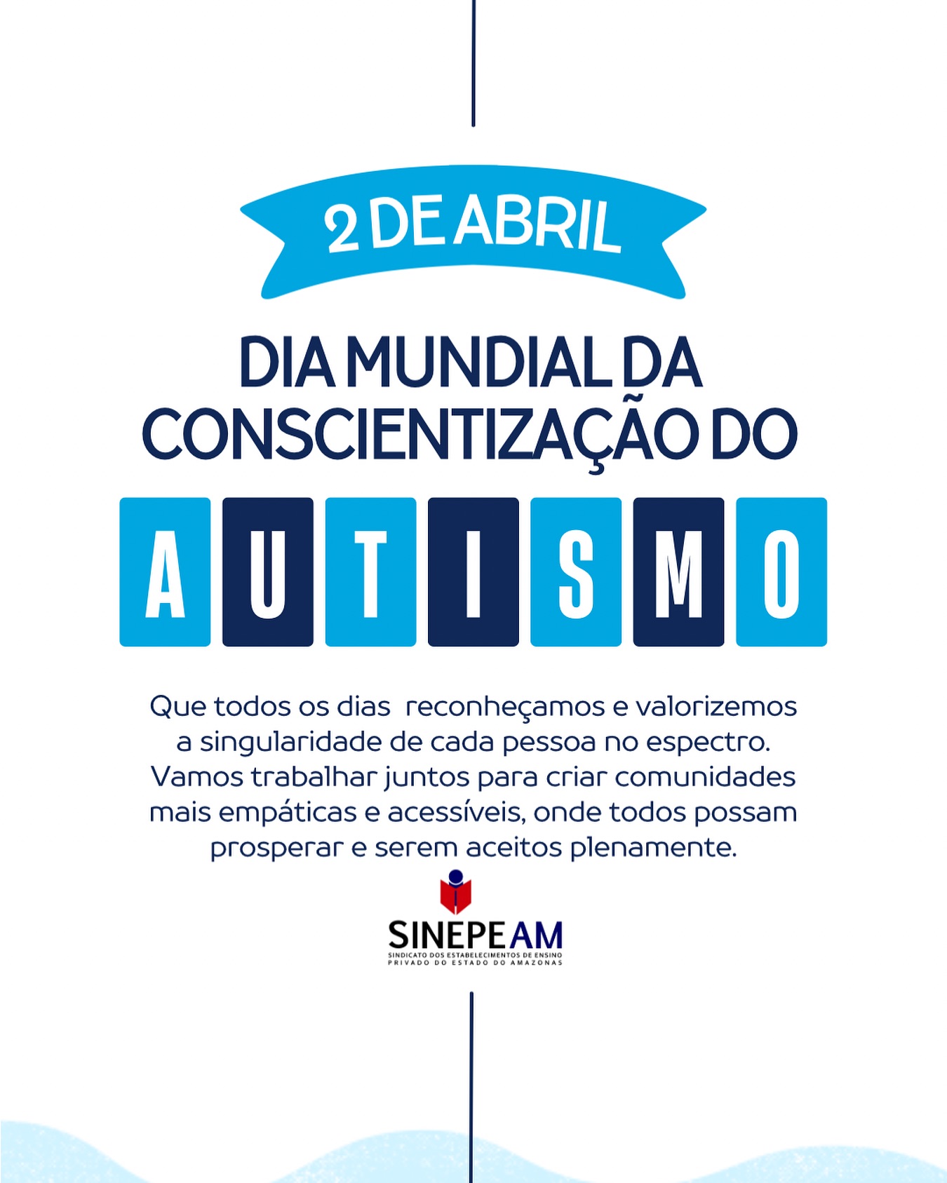 Dia mundial de conscientização sobre o autismo